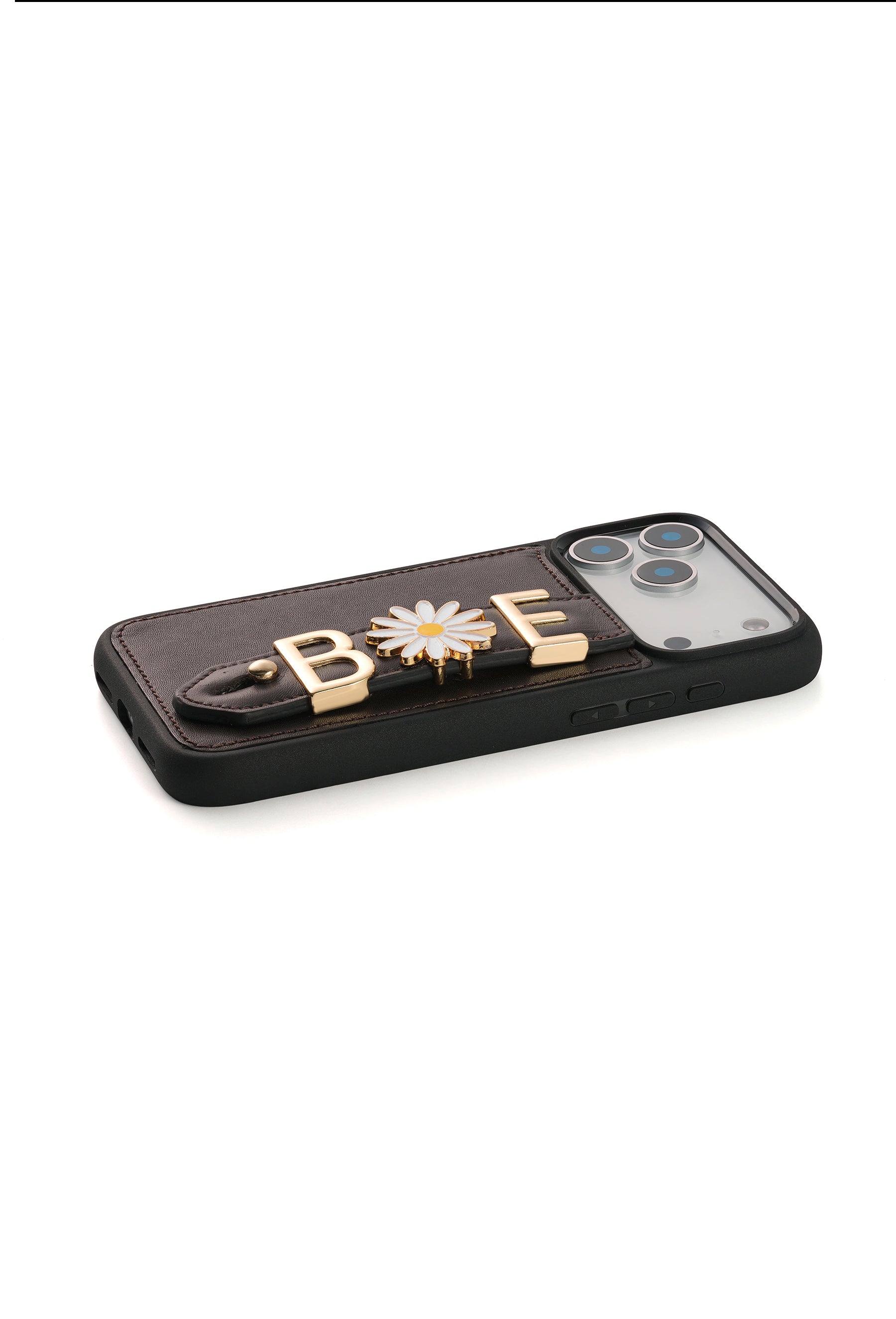 Personalized Roys Brown Leather iPhone Case | Handmade Genuine Calfskin