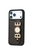 Personalized Roys Brown Leather iPhone Case | Handmade Genuine Calfskin