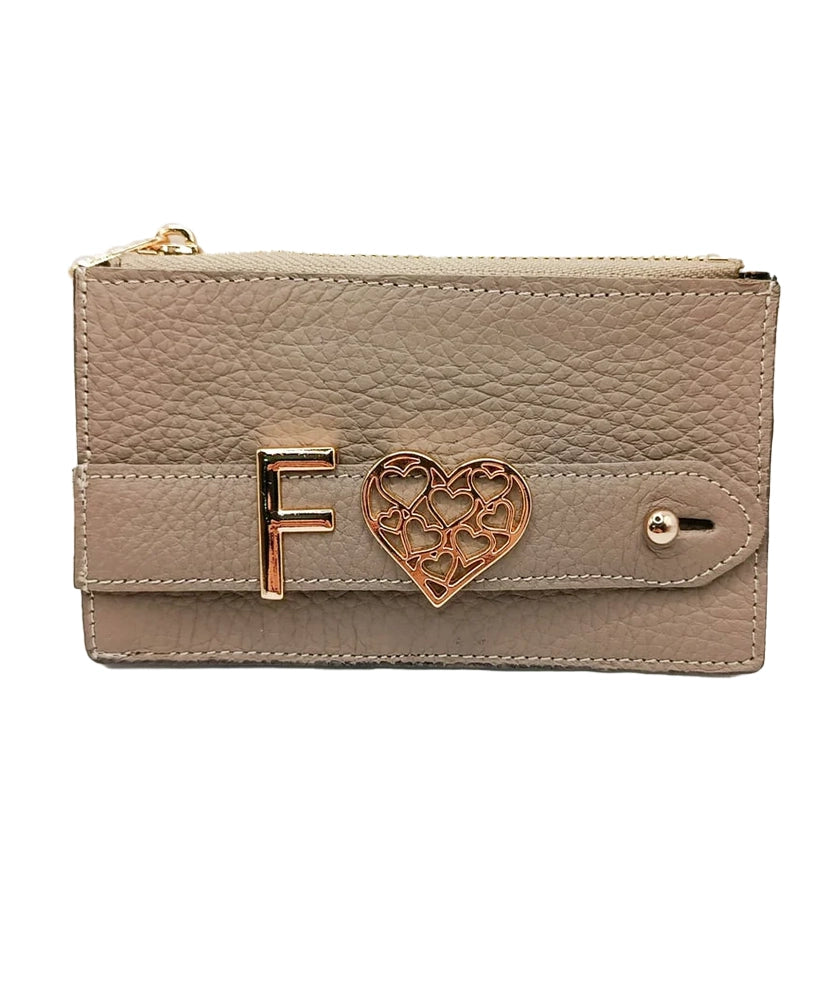 Personalized Mink Leather Wallet | Handmade Genuine Calfskin